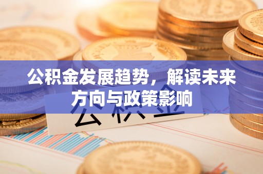 玛家公积金发展趋势，解读未来方向与政策影响