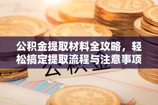 玛家公积金提取材料全攻略，轻松搞定提取流程与注意事项