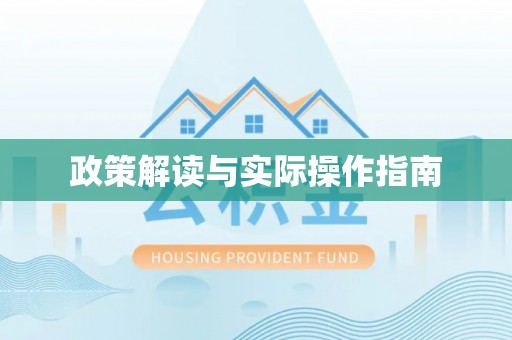 玛家政策解读与实际操作指南