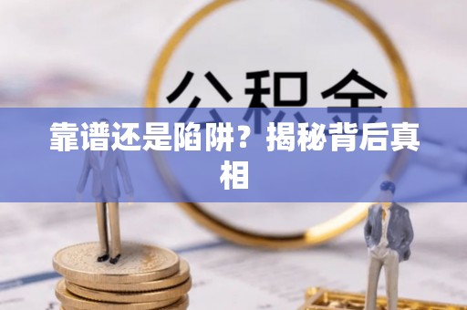 玛家靠谱还是陷阱？揭秘背后真相