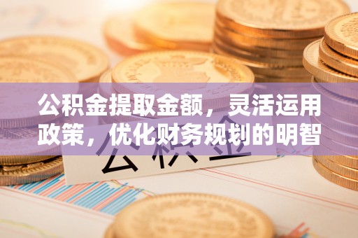 玛家公积金提取金额，灵活运用政策，优化财务规划的明智选择