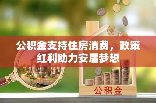 玛家公积金支持住房消费，政策红利助力安居梦想