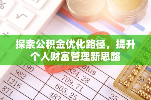 玛家探索公积金优化路径，提升个人财富管理新思路