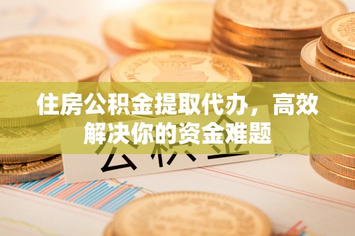 玛家住房公积金提取代办，高效解决你的资金难题