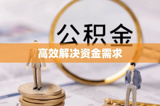 玛家高效解决资金需求