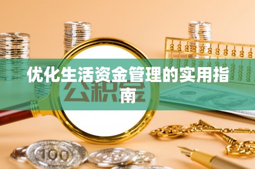 玛家优化生活资金管理的实用指南