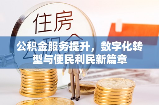玛家公积金服务提升，数字化转型与便民利民新篇章