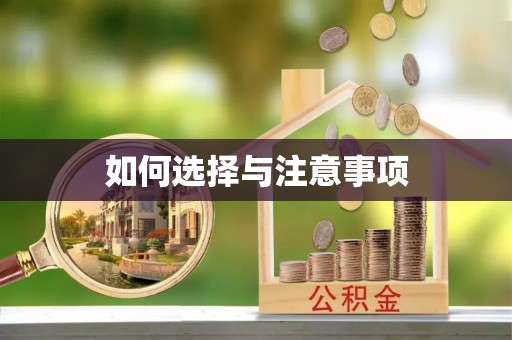 玛家如何选择与注意事项