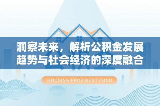 玛家洞察未来，解析公积金发展趋势与社会经济的深度融合