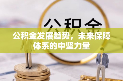 玛家公积金发展趋势，未来保障体系的中坚力量