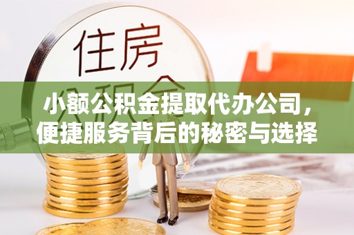玛家小额公积金提取代办公司，便捷服务背后的秘密与选择指南