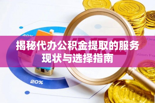 玛家揭秘代办公积金提取的服务现状与选择指南