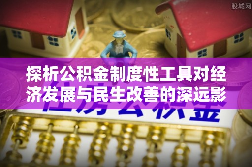 玛家探析公积金制度性工具对经济发展与民生改善的深远影响