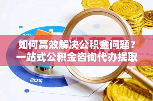 玛家如何高效解决公积金问题？一站式公积金咨询代办提取服务全解析