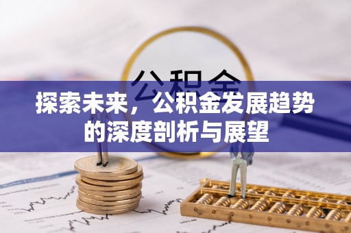 玛家探索未来，公积金发展趋势的深度剖析与展望