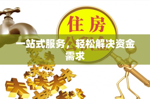 玛家一站式服务，轻松解决资金需求